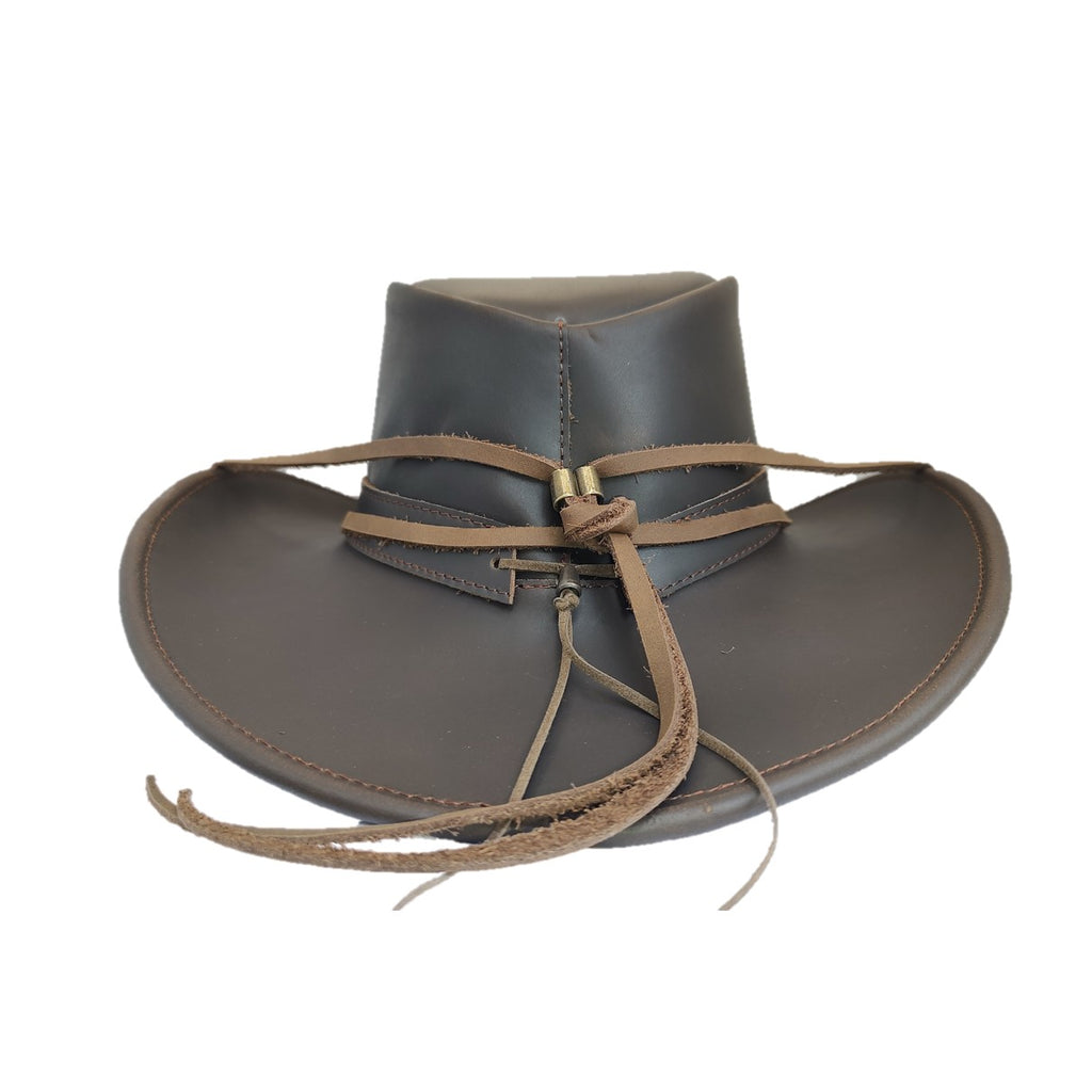 AUSTIN | Sombrero Vaquero Barbiquejo De Piel