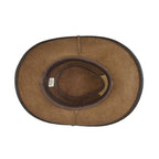 AUSTIN | Sombrero Vaquero Barbiquejo De Piel