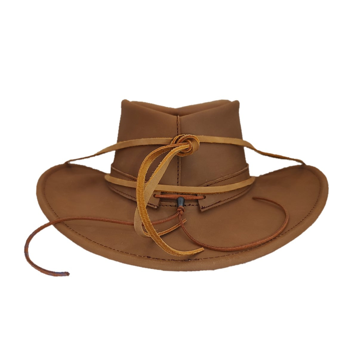 AUSTIN | Sombrero Vaquero Barbiquejo De Piel