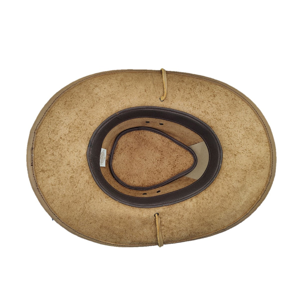 AUSTIN | Sombrero Vaquero Barbiquejo De Piel