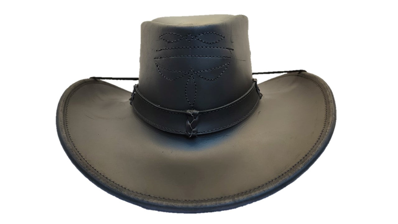 AUSTIN | Sombrero Vaquero Barbiquejo De Piel