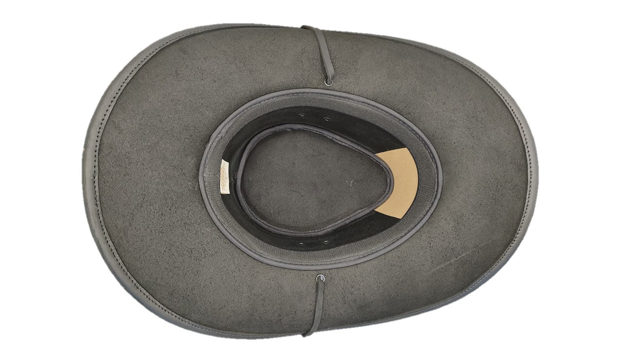 AUSTIN | Sombrero Vaquero Barbiquejo De Piel