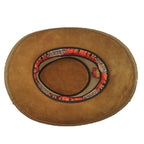 SANTANA | Sombrero Australiano De Piel Con Malla Comodo Y Transpirable