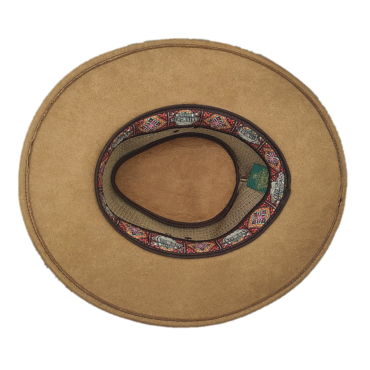 WYOMING | Sombrero Australiano De Malla Ligero Y Transpirable Con Trenza Bicolor