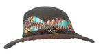 NAVAJO | Sombrero Vaquero De Piel Tribu Con Trenza