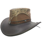 SIMMENTAL | Sombrero Vaquero De Piel, Pelo De Vaca Y Malla Transpirable