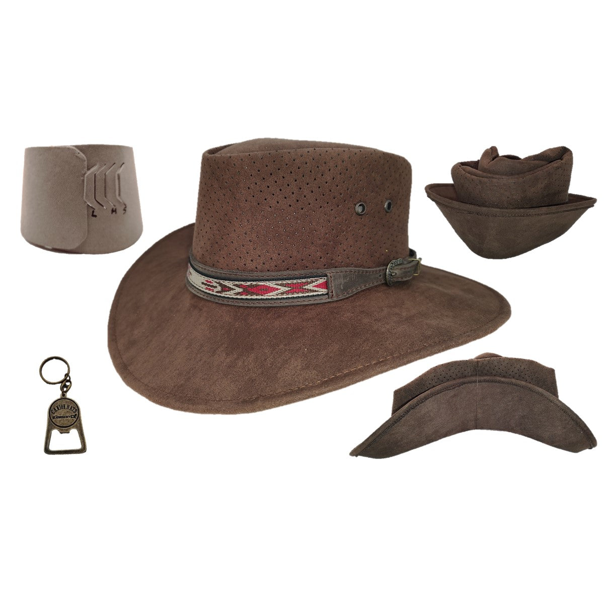 YOSEMITE | Sombrero Explorer Australiano Tela Textil.