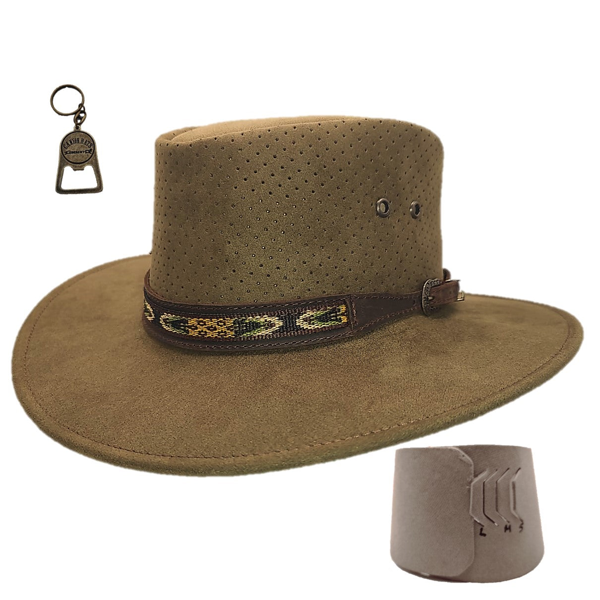 YOSEMITE | Sombrero Explorer Australiano Tela Textil.