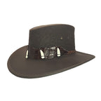 DUNDEE | Sombrero Australiano Piel Exotica Cocodrilo Dundee
