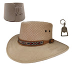 YOSEMITE | Sombrero Explorer Australiano Tela Textil.