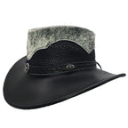 SIMMENTAL | Sombrero Vaquero De Piel, Pelo De Vaca Y Malla Transpirable
