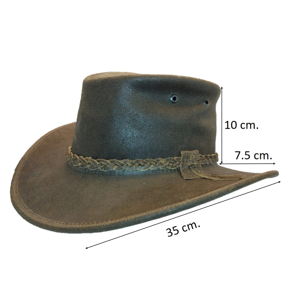 KOALA | Sombrero Australiano Piel Avejentada