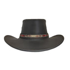 RENO | Sombrero Australiano De Piel Toquilla Rombos Con Hebilla