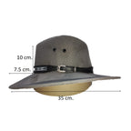 YOSEMITE | Sombrero Explorer Australiano Tela Textil.