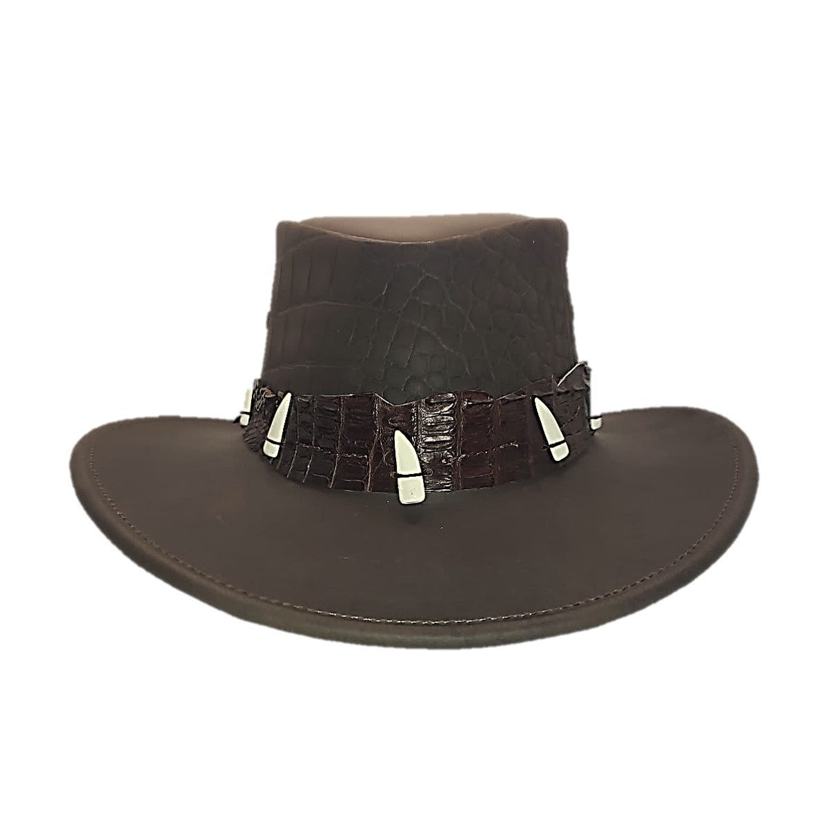 DUNDEE | Sombrero Australiano Piel Exotica Cocodrilo Dundee