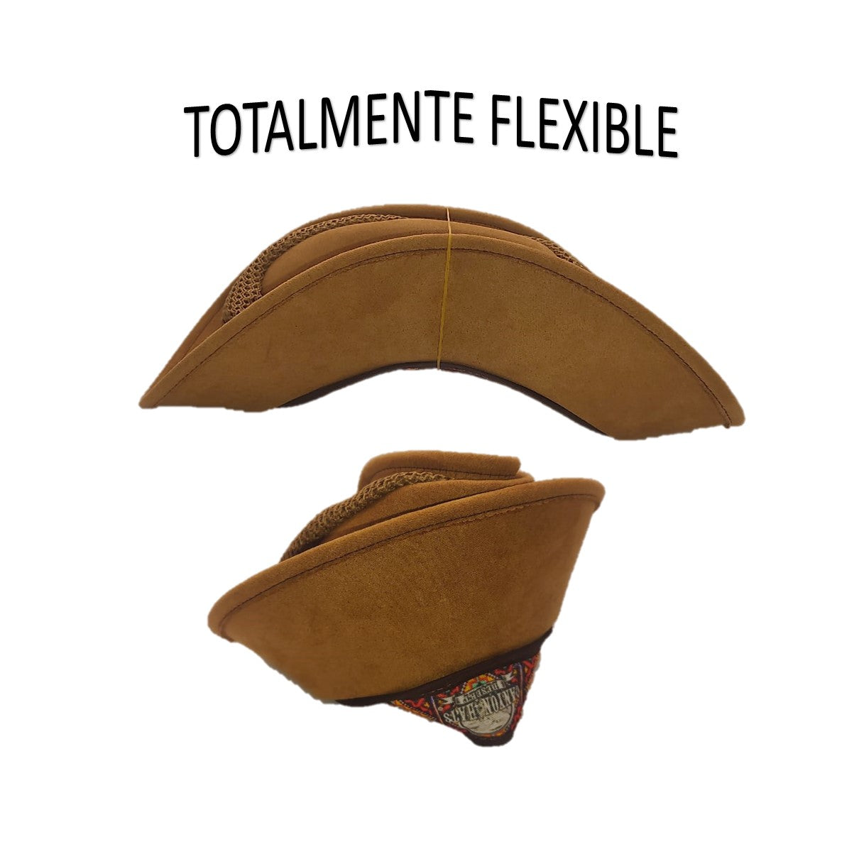 WYOMING | Sombrero Australiano De Malla Ligero Y Transpirable Con Trenza Bicolor