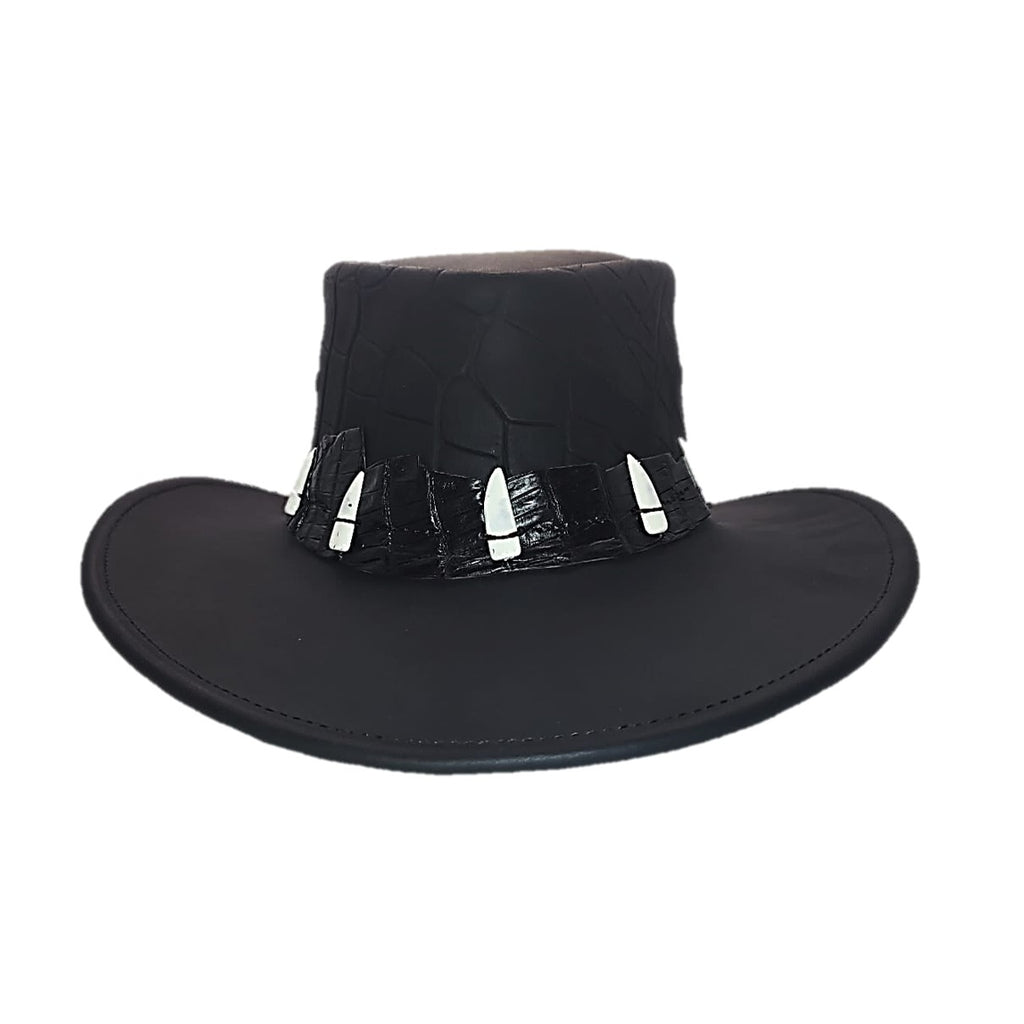 DUNDEE | Sombrero Australiano Piel Exotica Cocodrilo Dundee