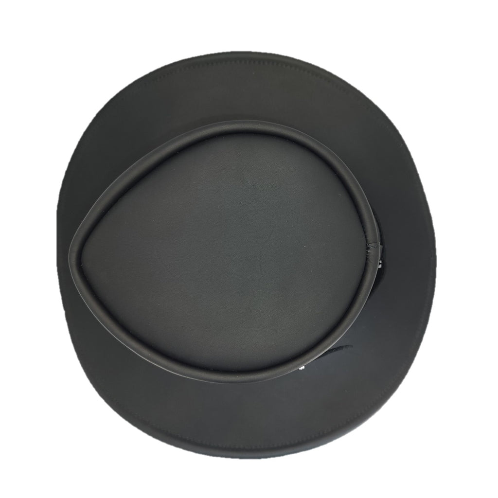 RENO | Sombrero Australiano De Piel Toquilla Rombos Con Hebilla