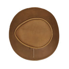 Santa Fe | Sombrero Australiano De Piel Con Trenza
