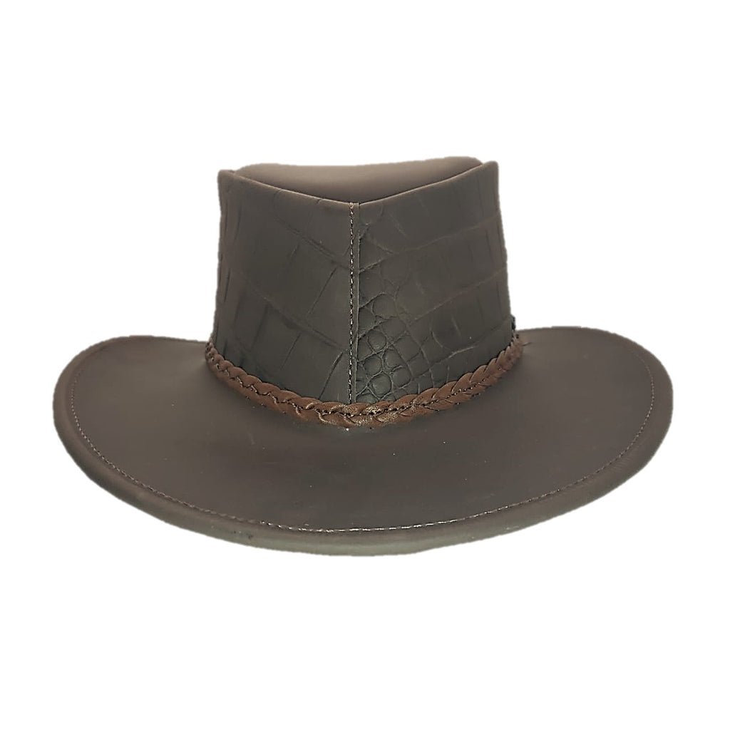 DUNDEE | Sombrero Australiano Piel Exotica Cocodrilo Dundee