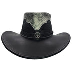 SIMMENTAL | Sombrero Vaquero De Piel, Pelo De Vaca Y Malla Transpirable