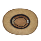 Santa Fe | Sombrero Australiano De Piel Con Trenza