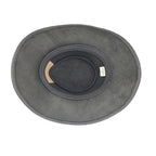 RENO | Sombrero Australiano De Piel Toquilla Rombos Con Hebilla