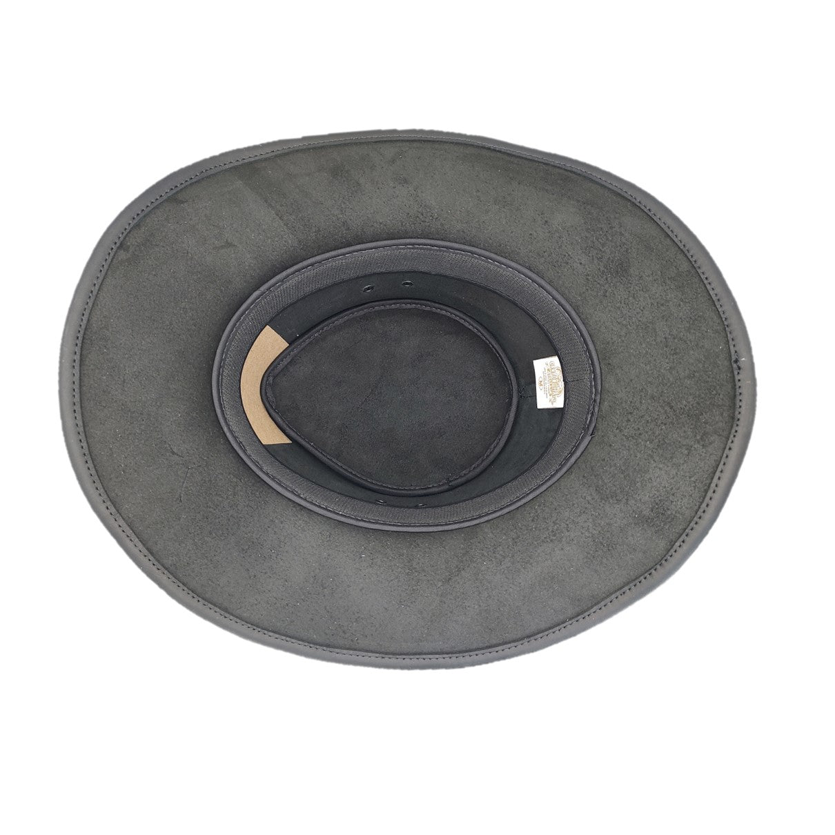 RENO | Sombrero Australiano De Piel Toquilla Rombos Con Hebilla