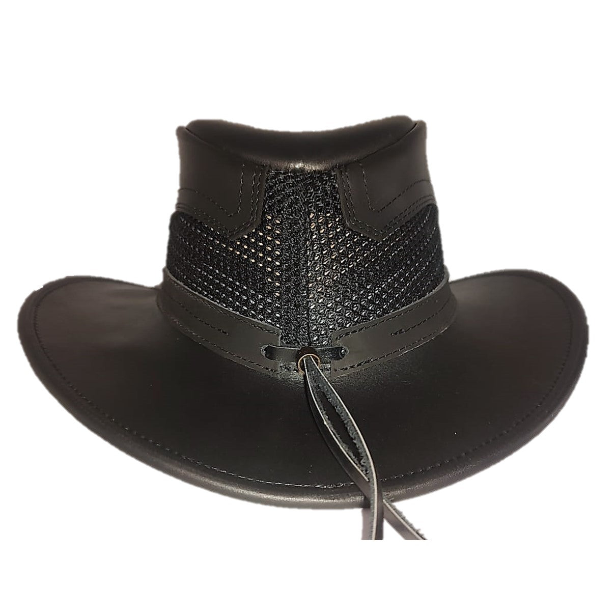 WACO | Sombrero Vaquero Piel Con Malla