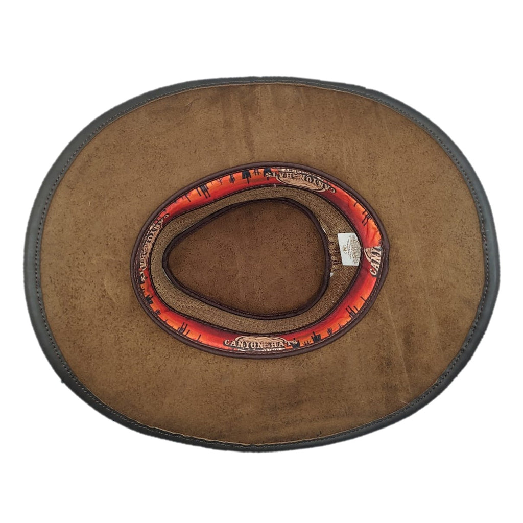 SIMMENTAL | Sombrero Vaquero De Piel, Pelo De Vaca Y Malla Transpirable