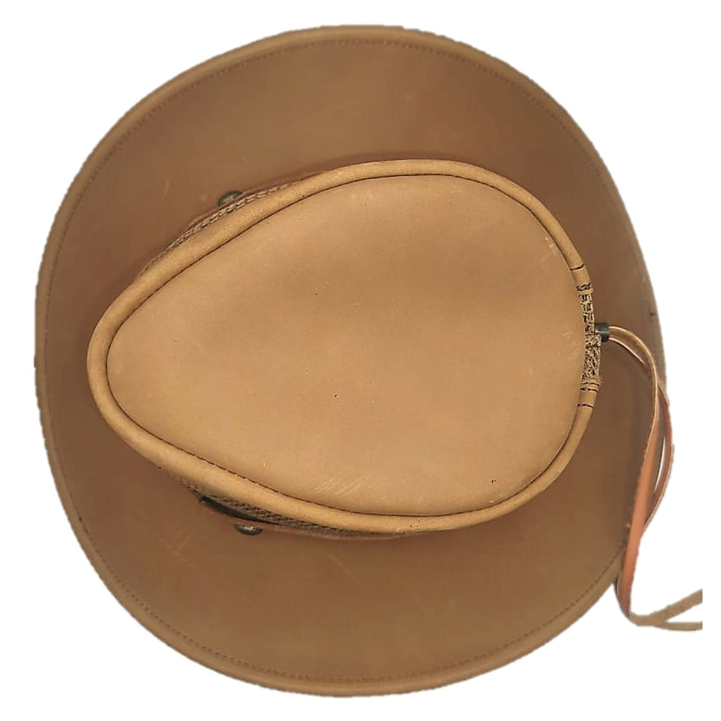 WACO | Sombrero Vaquero Piel Con Malla