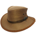 YELLOWSTONE | Sombrero Australiano De Malla Con Barbiquejo, Cómodo Y Transpirable