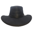 YELLOWSTONE | Sombrero Australiano De Malla Con Barbiquejo, Cómodo Y Transpirable