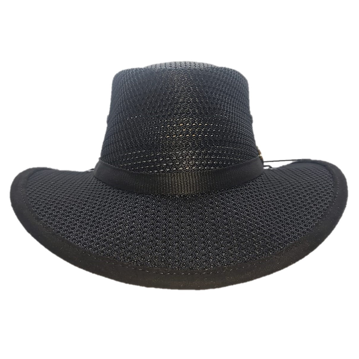 YELLOWSTONE | Sombrero Australiano De Malla Con Barbiquejo, Cómodo Y Transpirable