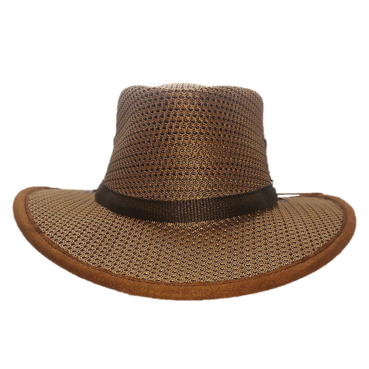 YELLOWSTONE | Sombrero Australiano De Malla Con Barbiquejo, Cómodo Y Transpirable