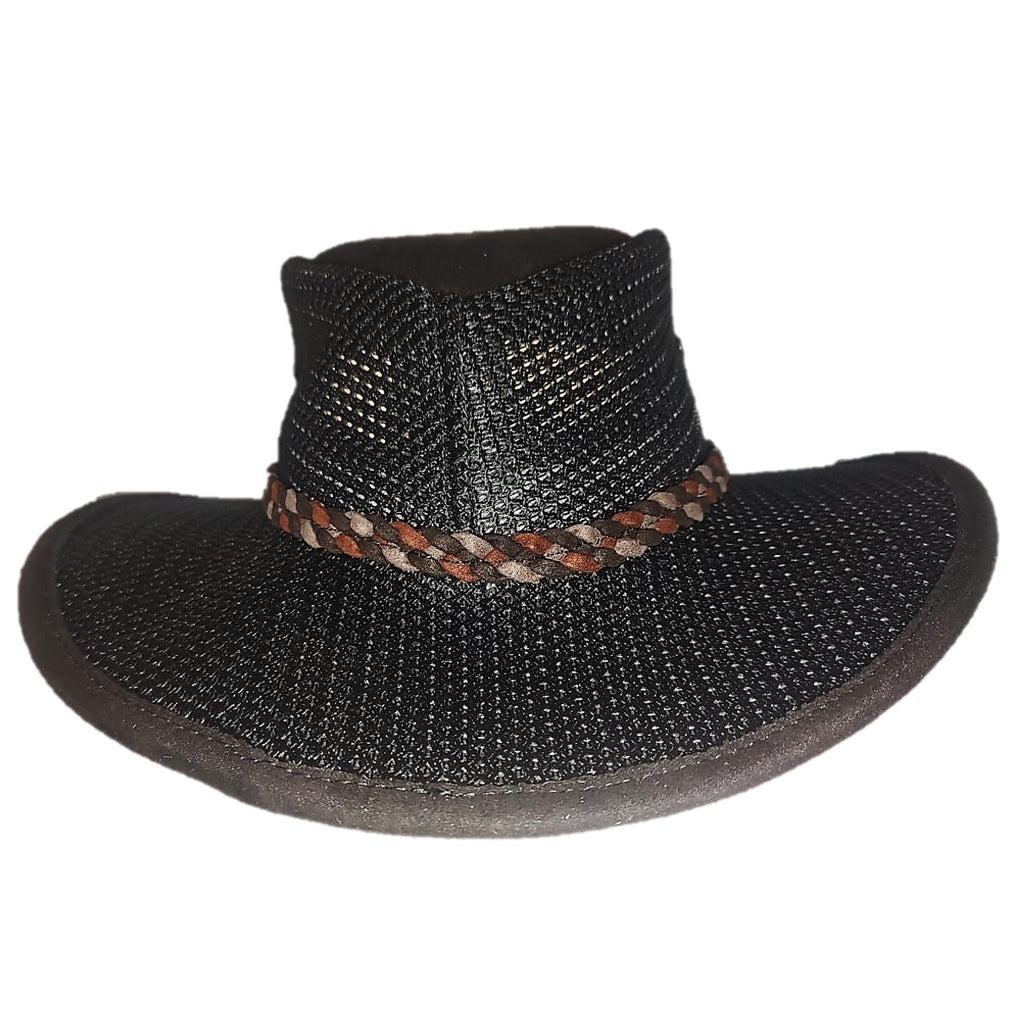 DAKOTA | Sombrero Australiano De Malla Transpirable Con Trenza