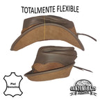 WACO | Sombrero Vaquero Piel Con Malla