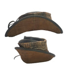 SIMMENTAL | Sombrero Vaquero De Piel, Pelo De Vaca Y Malla Transpirable