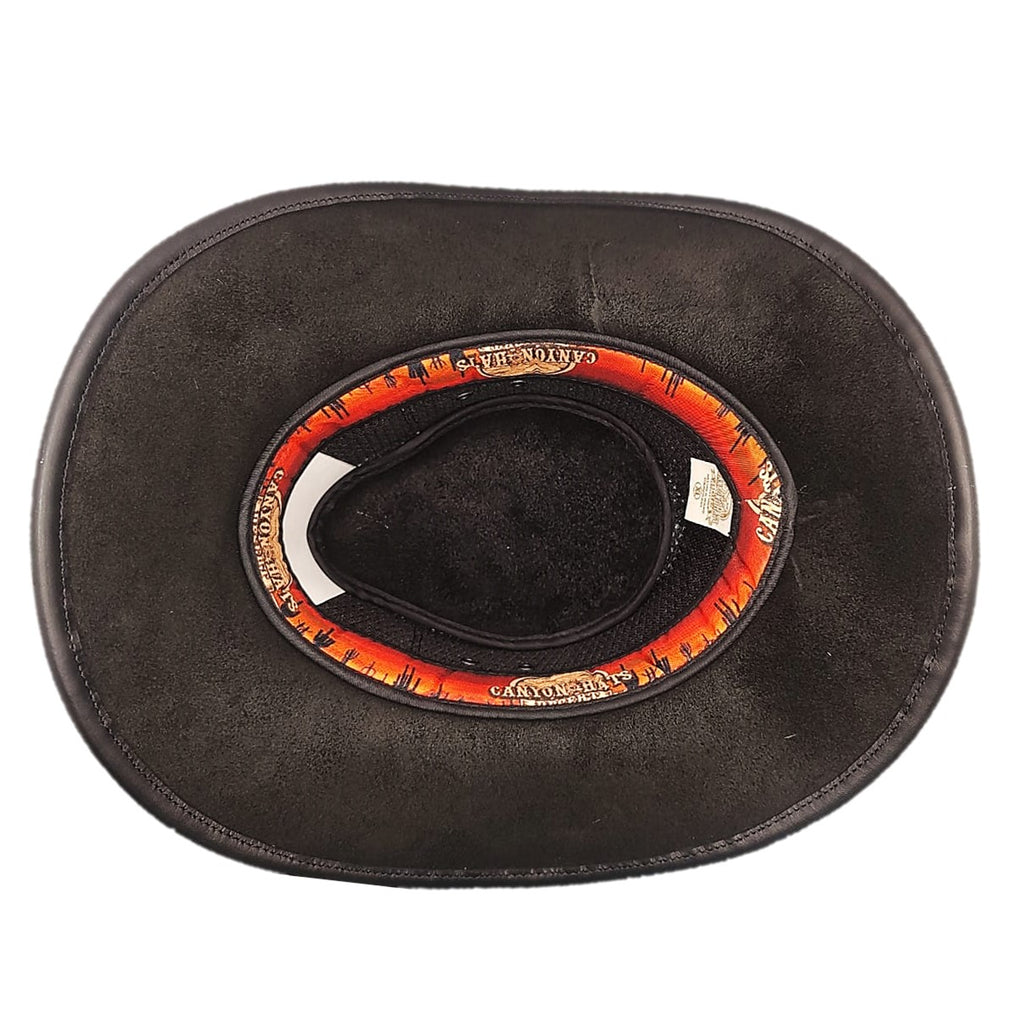 CEBU | Sombrero Vaquero De Piel, Pelo Vaca, Malla Transpirable