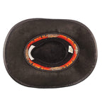 CEBU | Sombrero Vaquero De Piel, Pelo Vaca, Malla Transpirable