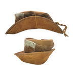 CEBU | Sombrero Vaquero De Piel, Pelo Vaca, Malla Transpirable