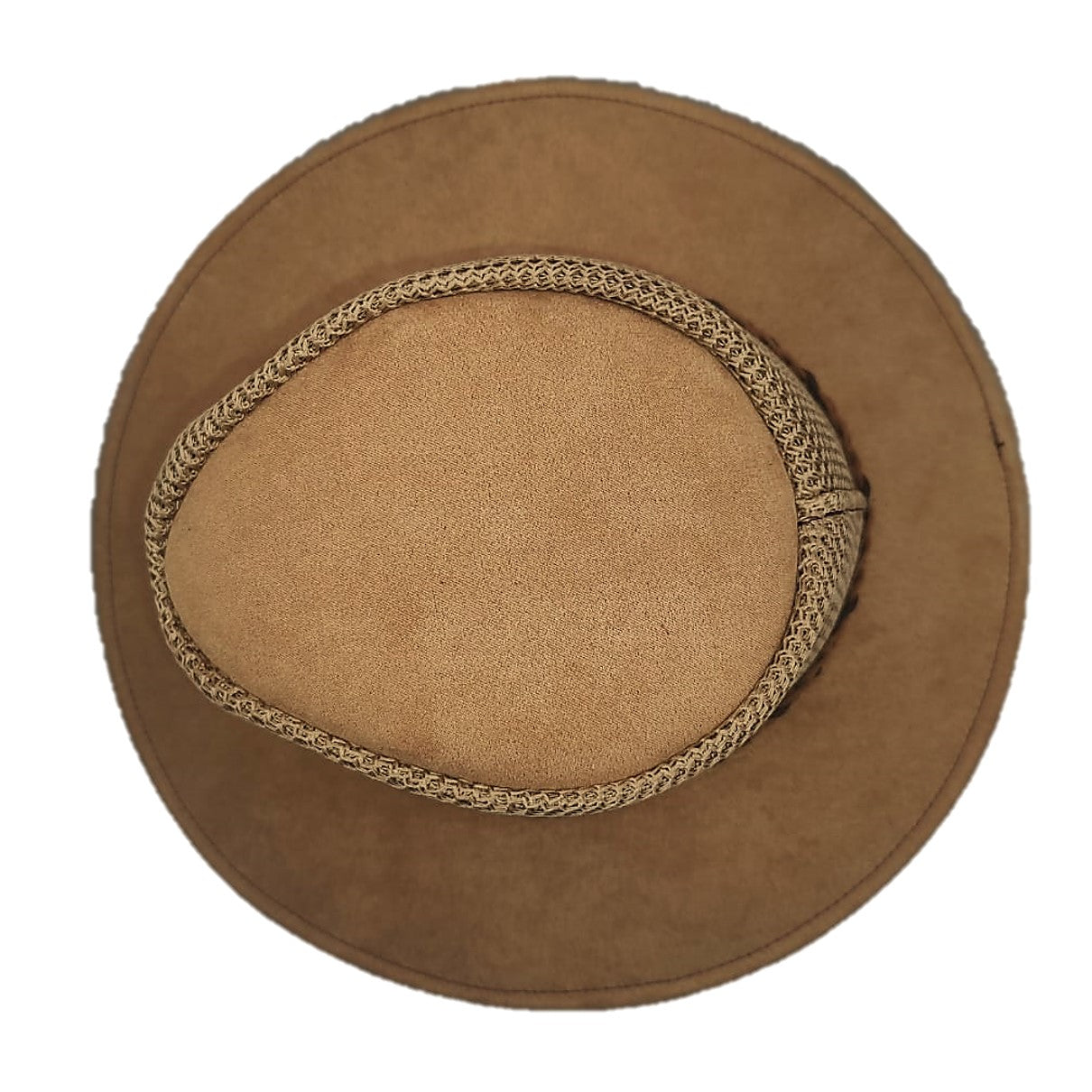 WYOMING | Sombrero Australiano De Malla Ligero Y Transpirable Con Trenza Bicolor