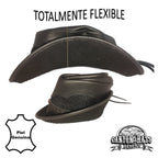 WACO | Sombrero Vaquero Piel Con Malla