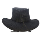 YELLOWSTONE | Sombrero Australiano De Malla Con Barbiquejo, Cómodo Y Transpirable