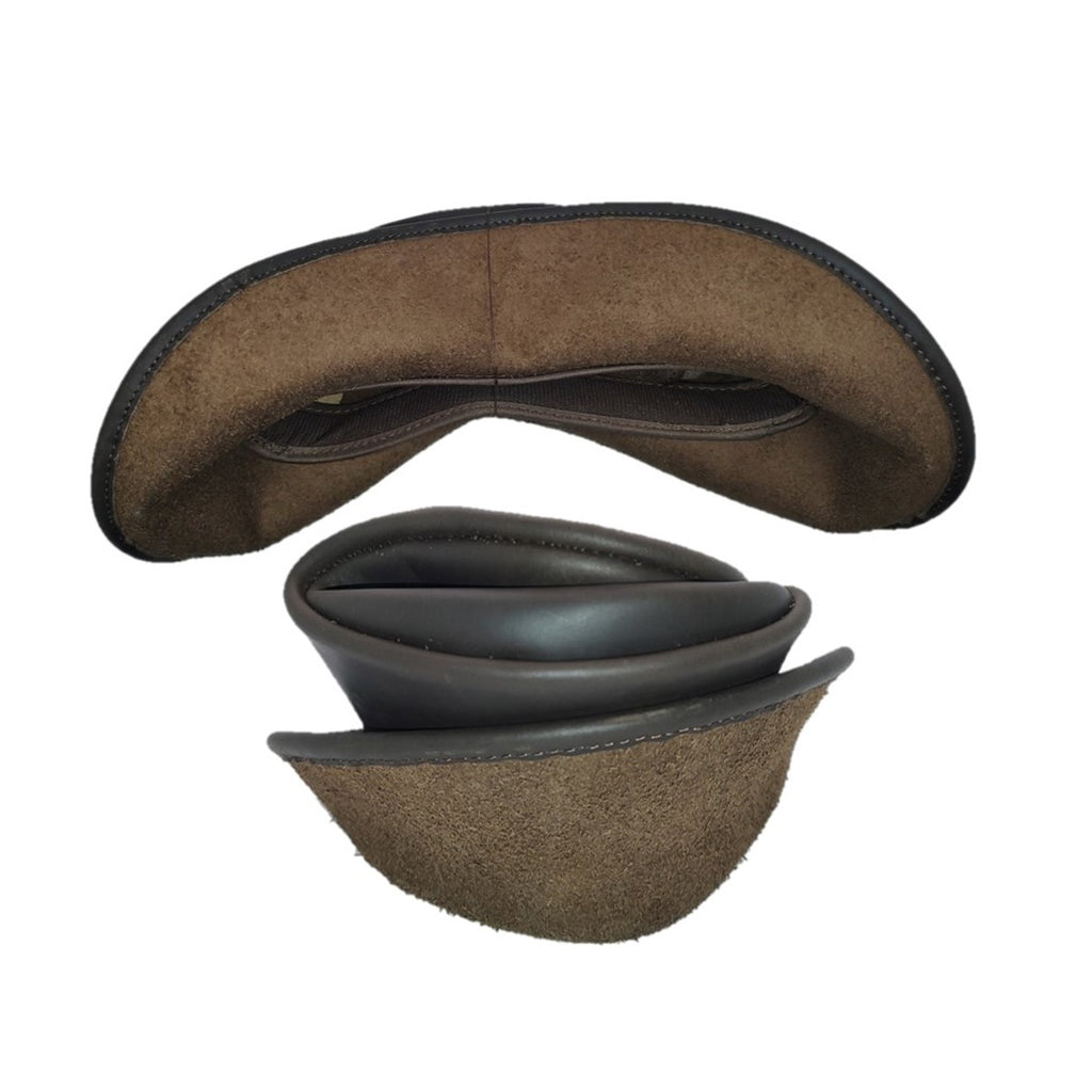 RENO | Sombrero Australiano De Piel Toquilla Rombos Con Hebilla